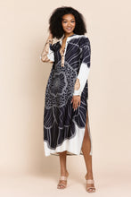 Load image into Gallery viewer, Sofia Collections Meena Dress | Flore Carbone