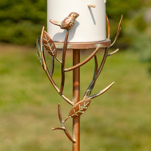 Nantucket Copper Porcelain Bird House | Assorted Colors