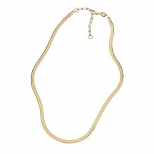 Load image into Gallery viewer, Jennifer Zeuner Karli Herringbone Chain Necklace