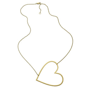 Jennifer Zeuner Marissa Oversized Heart Necklace