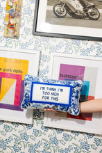 Load image into Gallery viewer, Too High For This Needlepoint Pillow