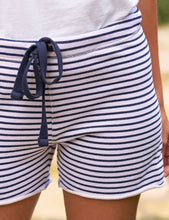 Load image into Gallery viewer, Frank &amp; Eileen Pearl Favorite Sweatshorts | Navy French Stripe