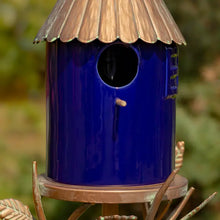 Load image into Gallery viewer, Nantucket Copper Porcelain Bird House | Assorted Colors