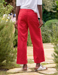 Frank & Eileen Wexford Wide Leg Pant | Double Decker Red