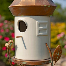 Load image into Gallery viewer, Nantucket Copper Porcelain Bird House | Assorted Colors