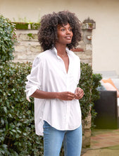 Load image into Gallery viewer, Frank &amp; Eileen | Eileen Relaxed Button Up Featherweight White