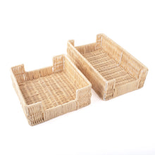 Load image into Gallery viewer, Rattan Napkin Tray | Beverage &amp; Guest Towels