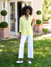 Load image into Gallery viewer, Frank &amp; Eileen | Eileen Relaxed Button Up Chartreuse