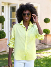 Load image into Gallery viewer, Frank &amp; Eileen | Eileen Relaxed Button Up Chartreuse