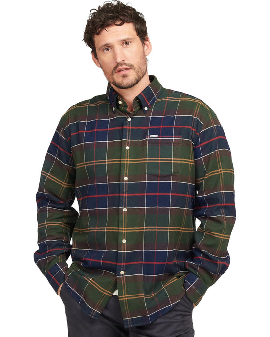 Barbour Men's Hogside Regular Tartan Shirt