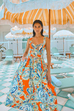 Load image into Gallery viewer, Hunter Bell Cleo Dress | Amalfi Tiles