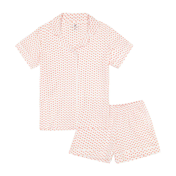 Ro’s Garden Cora Short Heart PJ Set | Multiple Colors