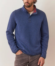 Load image into Gallery viewer, Marine Layer Corbet Reversible Pullover | Burgundy &amp; Navy