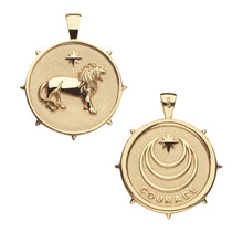 Load image into Gallery viewer, Jane Win COURAGE Original Pendant Coin On 18&quot; Drawn Link Chain