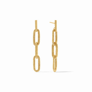 Julie Vos Cheval Paperclip Link Earrings