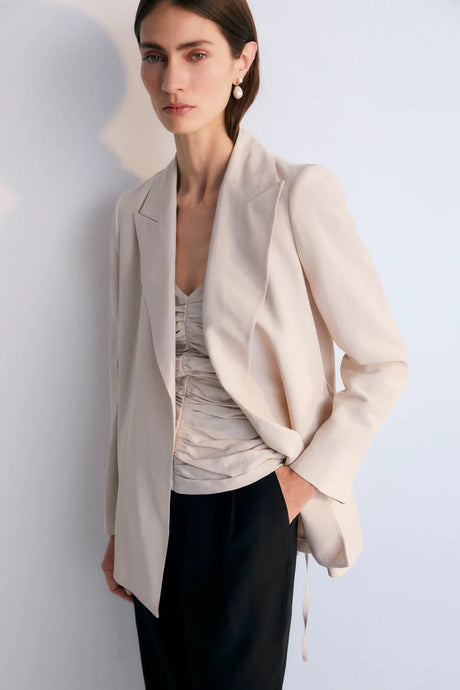 The New Society Eros Woman Blazer | Stone