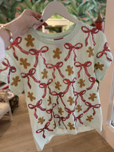 Load image into Gallery viewer, Queen Of Sparkles Gingerbread &amp; Bows Christmas Tee