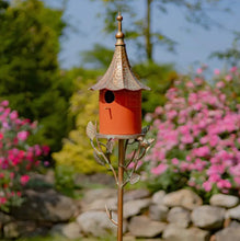 Load image into Gallery viewer, Nantucket Copper Porcelain Bird House | Assorted Colors