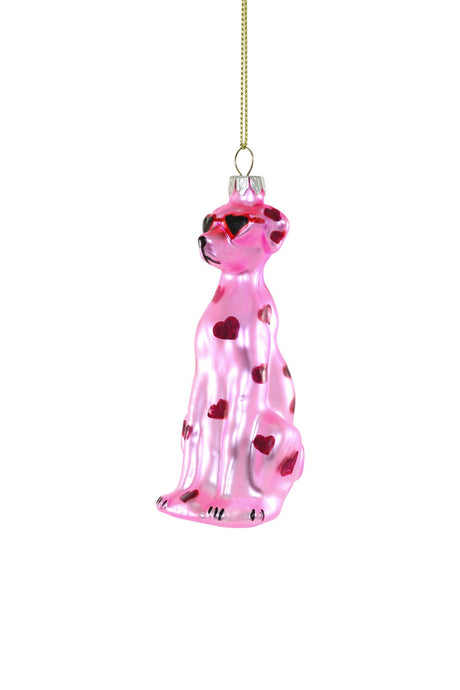 Red Heart Dalmation Ornament