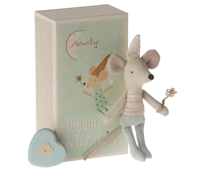 Maileg Tooth Fairy Little Brother In Matchbox