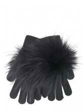 Load image into Gallery viewer, Fur Pom Pom Full Glove