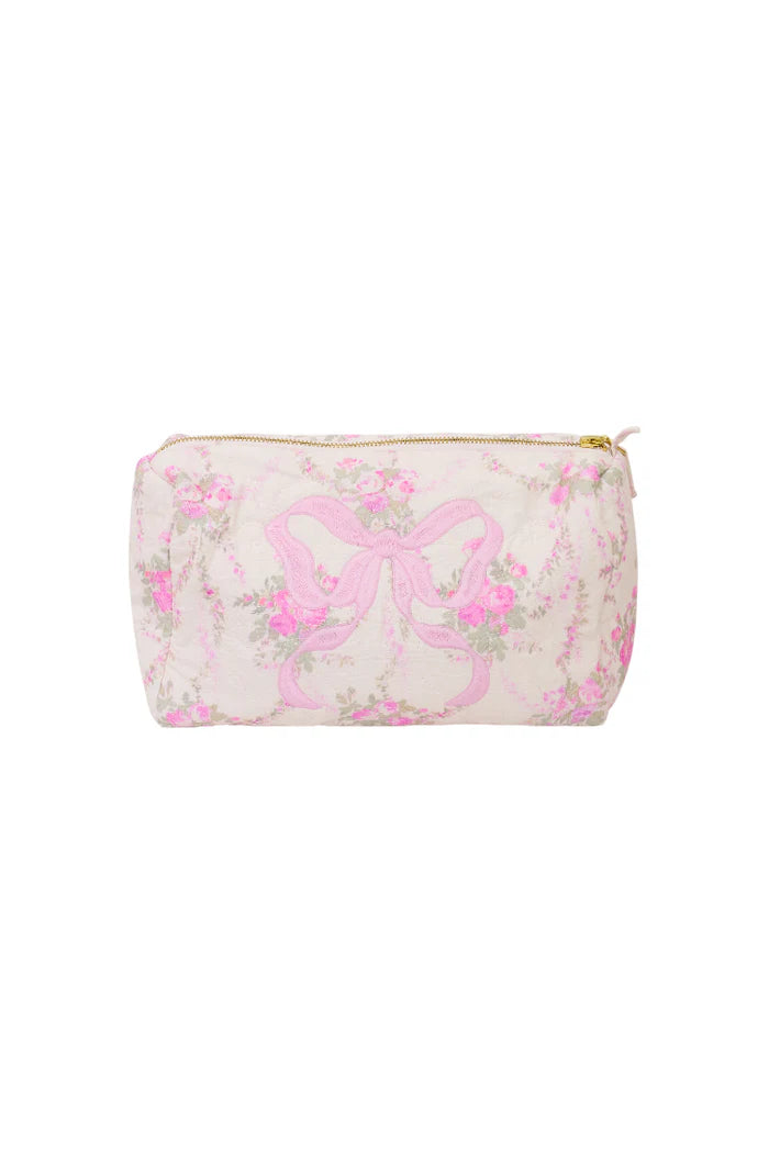 Loveshackfancy Octavia Floral Print Cosmetic Bag | Rose Picnic