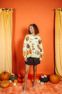 Queen Of Sparkles Pumpkin Spice Latte Sweatshirt