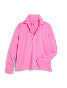 Frank & Eileen Patrick Popover Henley | Pink Lemonade