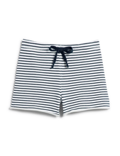 Load image into Gallery viewer, Frank &amp; Eileen Pearl Favorite Sweatshorts | Navy French Stripe