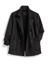 Load image into Gallery viewer, Frank &amp; Eileen Belfast English Peacoat | Black Triple Fleece