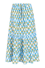 Load image into Gallery viewer, Livro Market Skirt | Liv Blue Motif