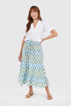 Load image into Gallery viewer, Livro Market Skirt | Liv Blue Motif