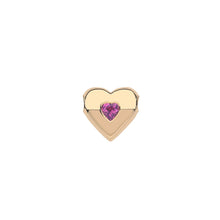 Load image into Gallery viewer, Jane Win LOVE Happy Heart Pink Tourmaline Necklace