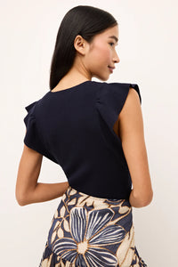 Marie Oliver Rory Top | Navy