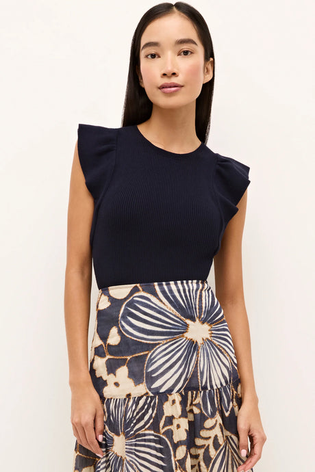 Marie Oliver Rory Top | Navy