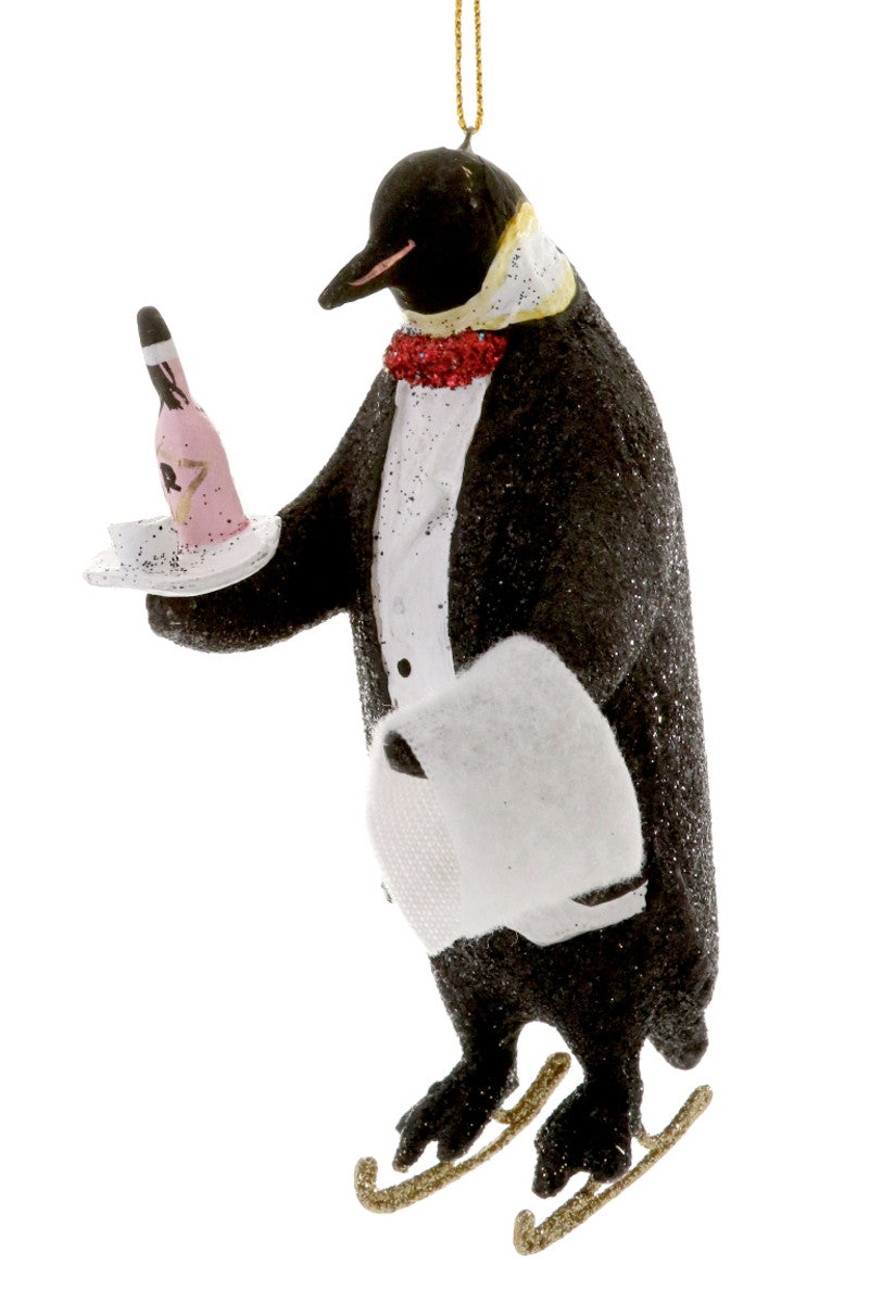 Champagne orders Penguin