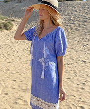 Load image into Gallery viewer, Rose &amp; Rose Siracusa Dress | Blue Chambray