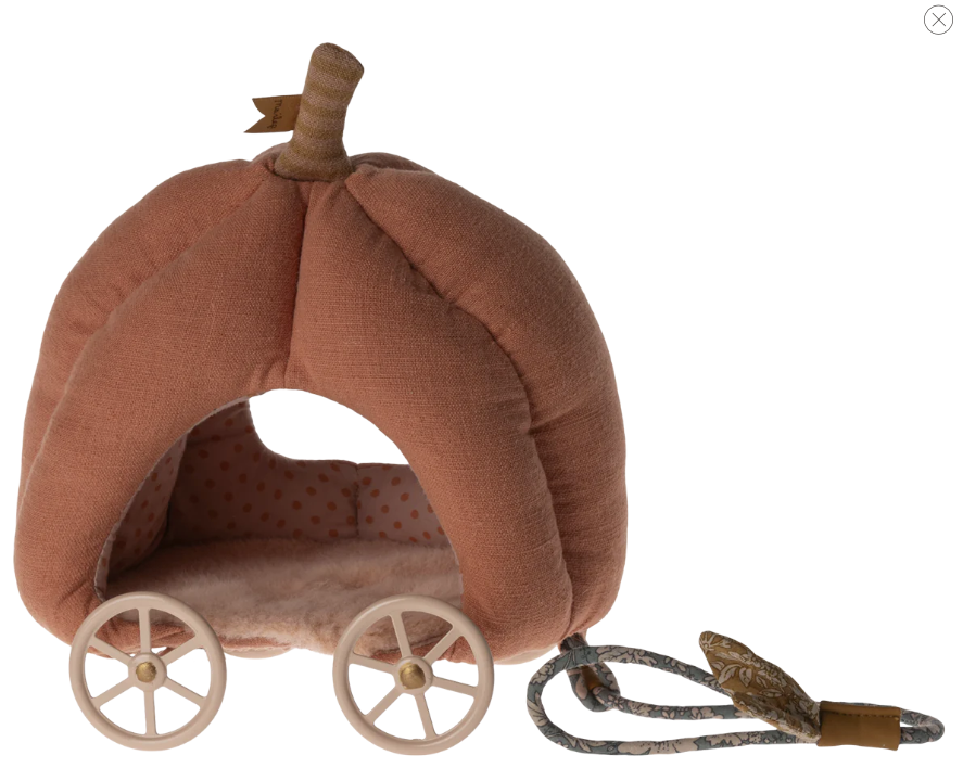 Maileg Pumpkin Carriage | Mouse