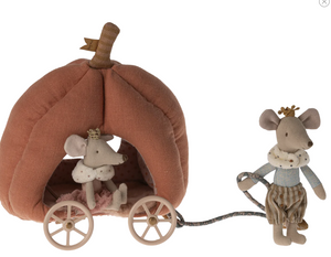 Maileg Pumpkin Carriage | Mouse