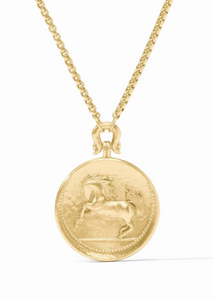 Julie Vos Saratoga Horse Necklace