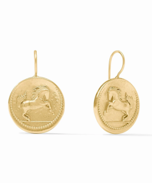 Julie Vos Saratoga Horse Earring