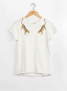 Nach France Twins Leopard Tee