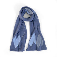 Load image into Gallery viewer, Kerri Rosenthal Zero Waste Scarf | Blue