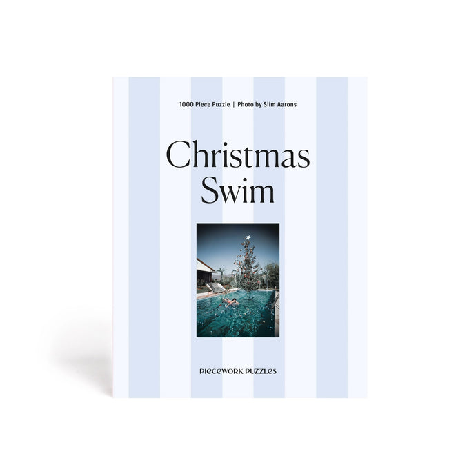 Piecework Puzzle Christmas Swim By Slim Aarons Puzzle