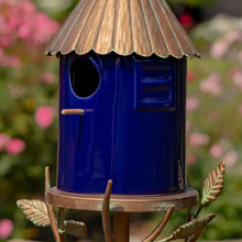 Load image into Gallery viewer, Nantucket Copper Porcelain Bird House | Assorted Colors