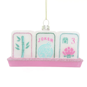 Mahjong Christmas Ornament