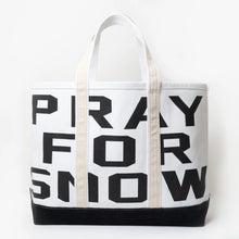 Load image into Gallery viewer, Pray For Snow Boat Tote