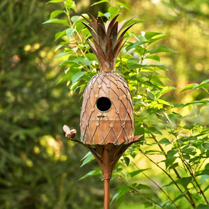 Pineapple Copper Birdhouse