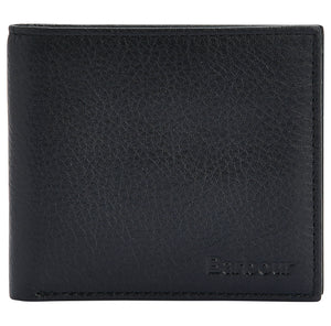 Barbour Men's Colwell Leather Billfold Leather | Black