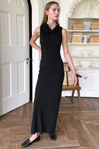 Emerson Fry Sculptural Dress | Black